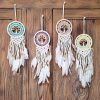 Dream catcher arbre de vie et macramé 12cm