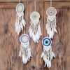 Dream catcher crochet multicolor et macramé 12cm