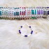 TUBE Bracelets perles fimo heishi