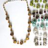Collier en perles de verre Murano