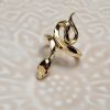 Bague serpent KAA dorée
