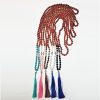 Mala Bouddha en pierre semi-précieuses et RUDRAKSHA