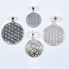 Pendentif Fleur de Vie argenté