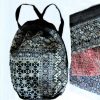 Sac baluchon en BATIK surfilé d'Inde