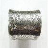 Bracelet manchette Elyndra argentée