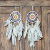 Dream catcher crochet multicolor 11cm