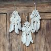 Dream catcher crochet blanc