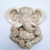 statue Ganesh "Diwali" en résine crème