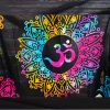 Tenture AUM Mandala tie dye 1.40m x2.20m