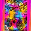Tenture DREAM CATCHER tie dye 1.40m x2.20m