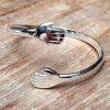Bracelet HUG en métal argenté