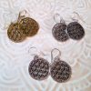 Boucle d'Oreille fleur de vie