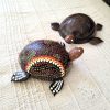 TORTUE de mer en NOIX DE COCO
