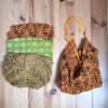 Sac HOT DOG batik en coton d'inde
