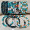 Bracelet Népalais Turquoise multicolor