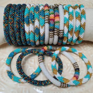 Bracelet Népalais Turquoise multicolor