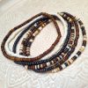 Collier élastique homme 6mm