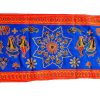 Tenture Murale broderie danse indienne 90x47