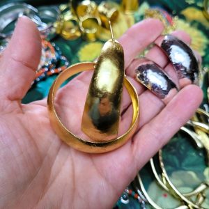 Créoles argentées Orphée Créoles argentées Orphée