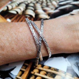 Alternative view of Demi-Joncs argentés Sarah