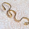 Bague serpent dorée 4en1