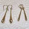 Boucles d'oreilles dorées Claudy