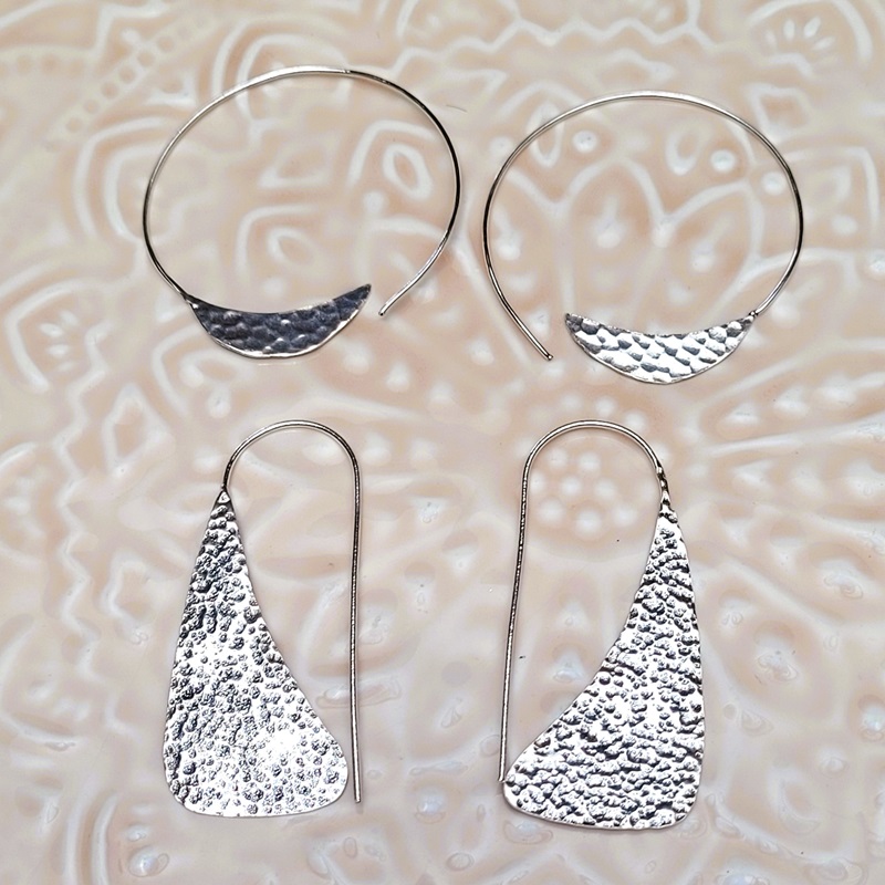 Boucles d'oreilles argentée Elfie Boucles d'oreilles argentée Elfie