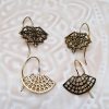 Boucles d'oreilles dorées Eve