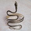 Bracelet de bras serpent doré
