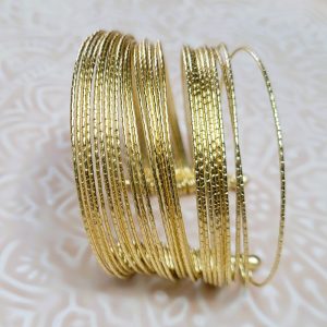 Demi-jonc doré Amy Demi-jonc doré Amy