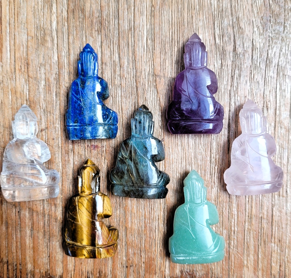 Bouddha en pierre véritable Bouddha en pierre véritable – Image 3