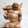 Bouddha Rieur 15cm en bois