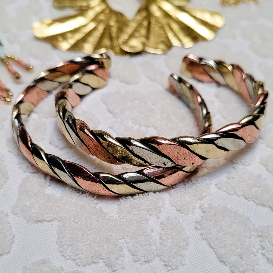 Bracelet Léon cuivre et laiton Bracelet Léon cuivre et laiton – Image 2