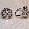 Bague ARBRE de VIE argentée