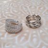 Bague Elia plaqué argent