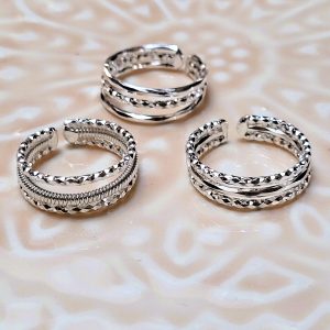 Bague Louise plaqué argent