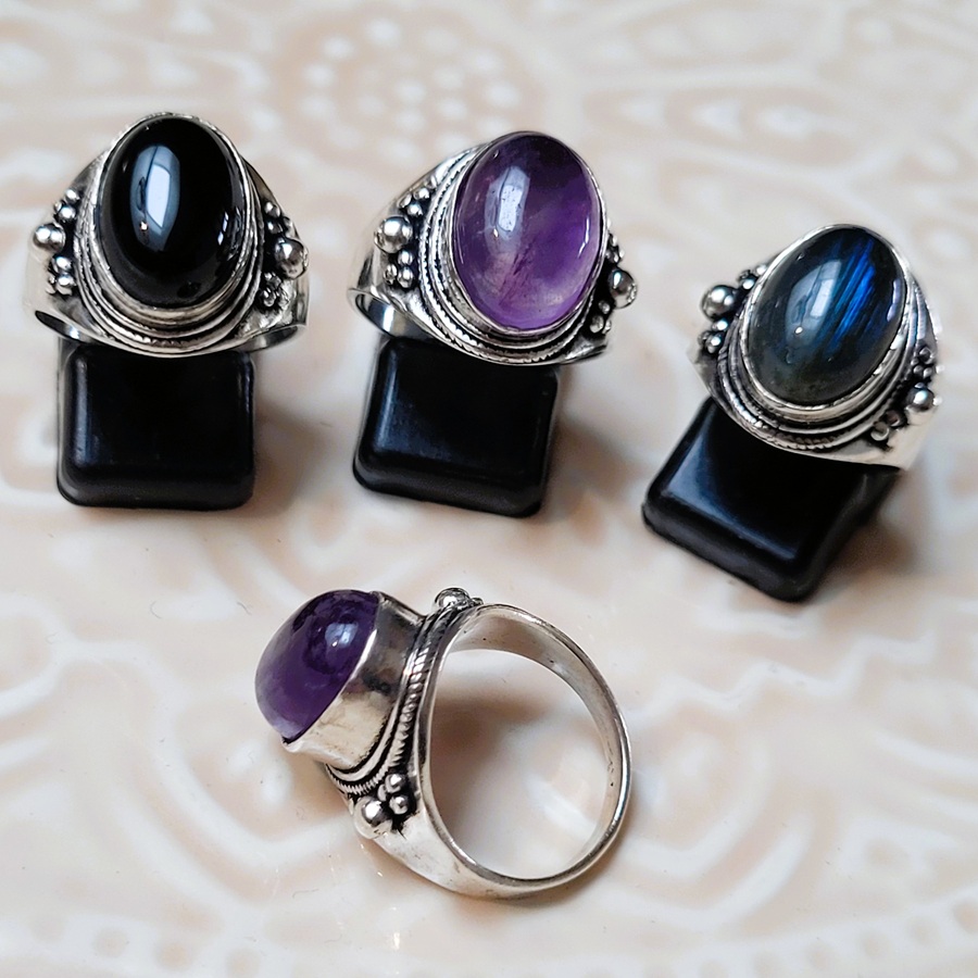 Bague pierre argenté Céleste Bague pierre argenté Céleste