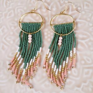 Boucles d'oreilles Violaine