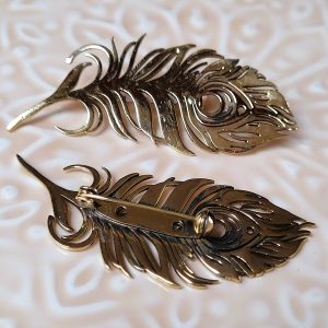 Broche Plume