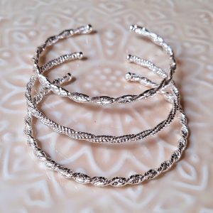 Demi-Joncs argentés Louise