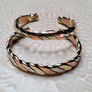 Bracelet Léon cuivre et laiton