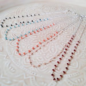 Collier chaine argenté Louna