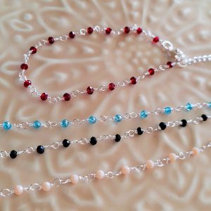 Bracelet chaine argenté Louna