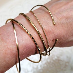 Alternative view of Demi-Joncs dorés Zoé