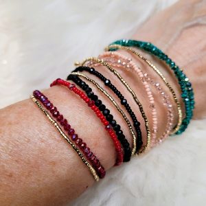 Alternative view of Bracelet perle Violette