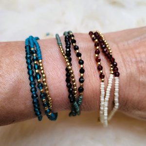 Alternative view of Bracelet perle Stella clair