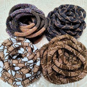 Alternative view of Bracelet Népalais Marron