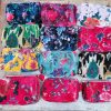 Trousse en Velours matelassé d'inde