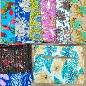 Housse pour ordinateur tissu Kantha – 15 pouces