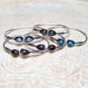Bracelet ethnique argenté June